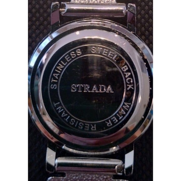 STRADA SOUTHWESTERN STYLE WOMEN\'S WATCH WITH SILVERTONE LINK BAND (NEW BATTERY) main image 5